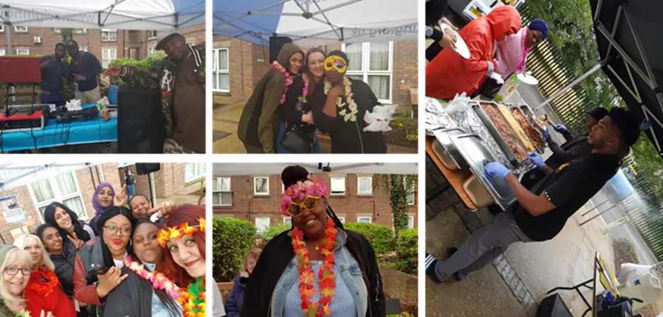 Enfield Single Housing BBQ 2018